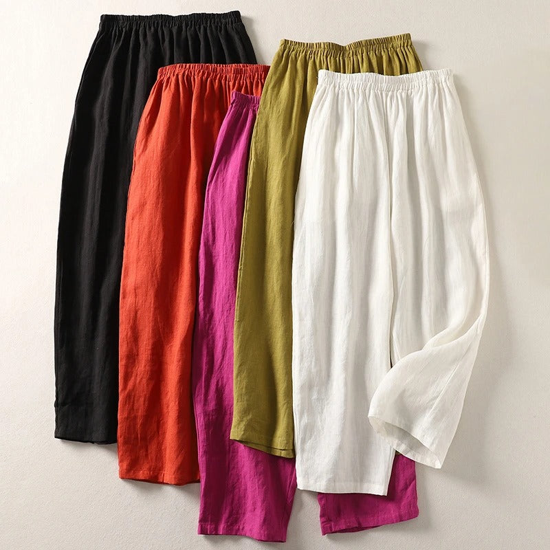 ALISA | COMFORTABLE LINEN PANTS
