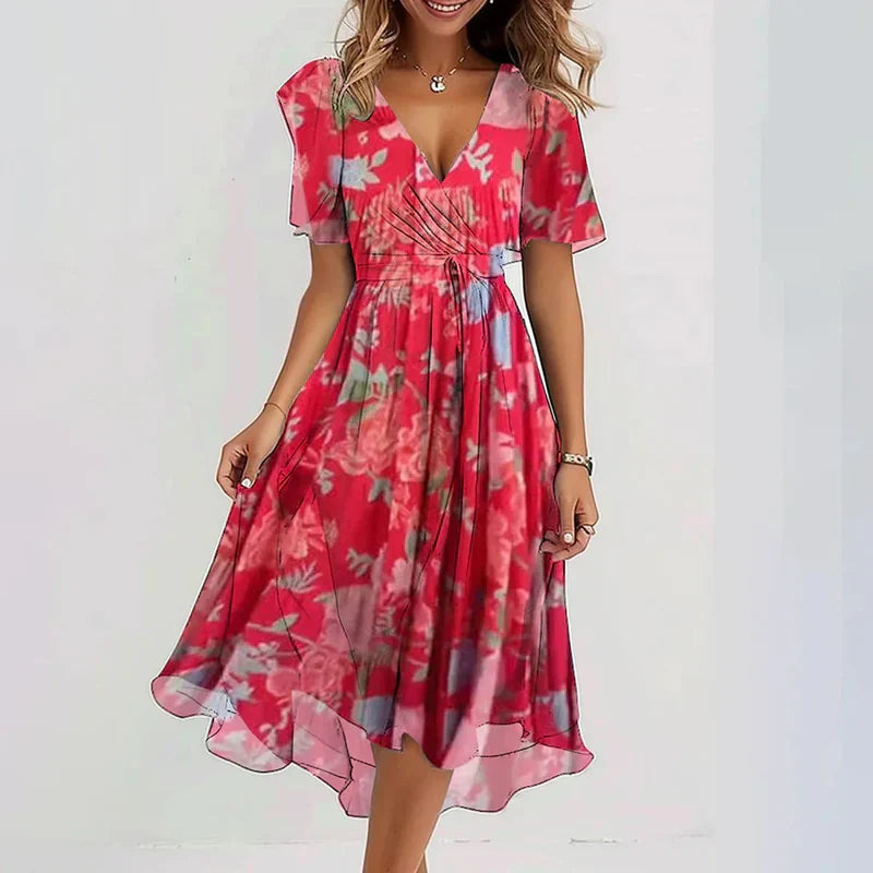 Elena™ - Luxury Floral Dress