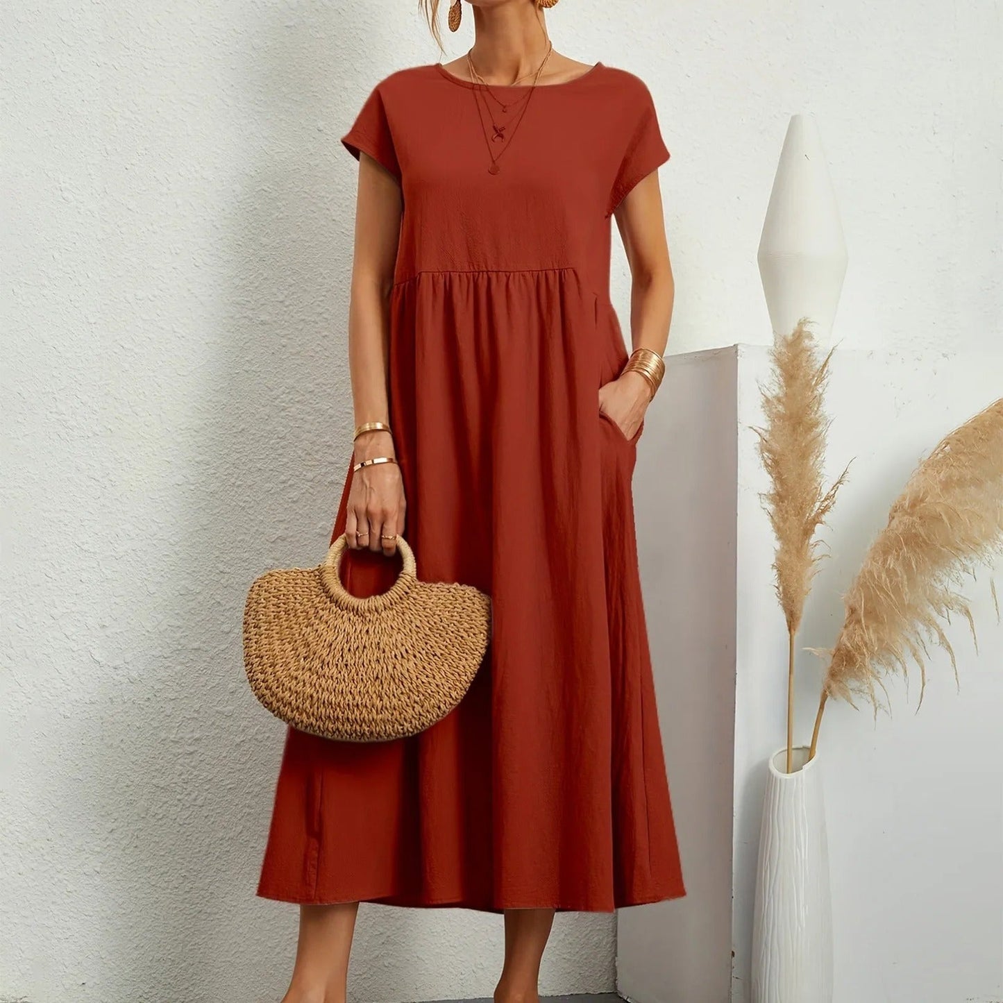 CATHERINE | ELEGANT COSY DRESS