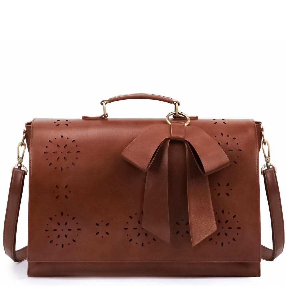 Clara’s Elegant Bow-Tie Satchel