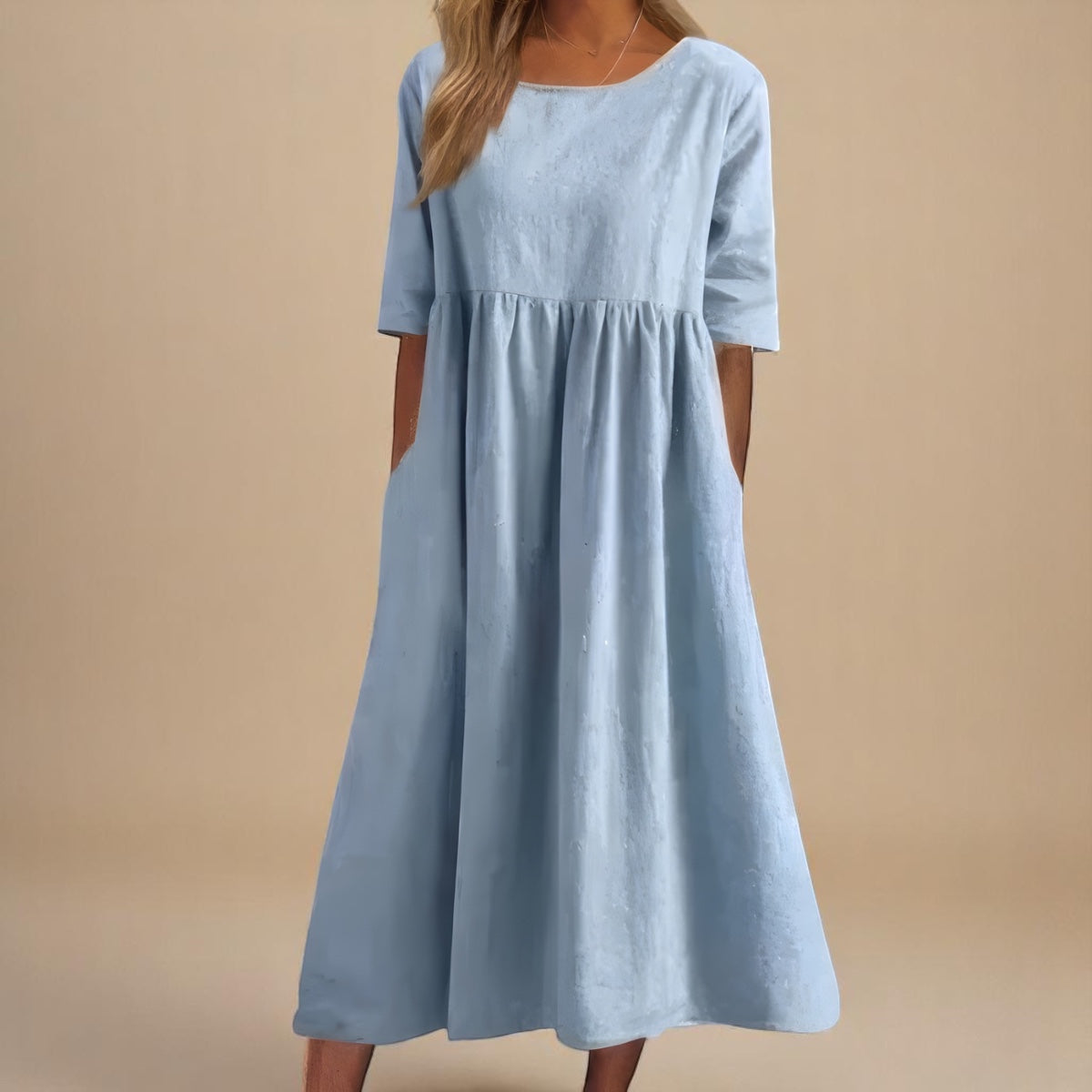 GIANNAH | ELEGANT AIRY & SOFT DRESS