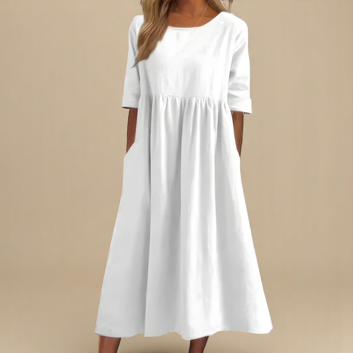 GIANNAH | ELEGANT AIRY & SOFT DRESS