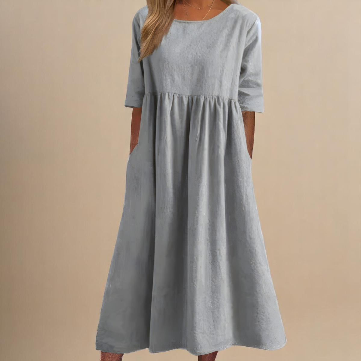 GIANNAH | ELEGANT AIRY & SOFT DRESS