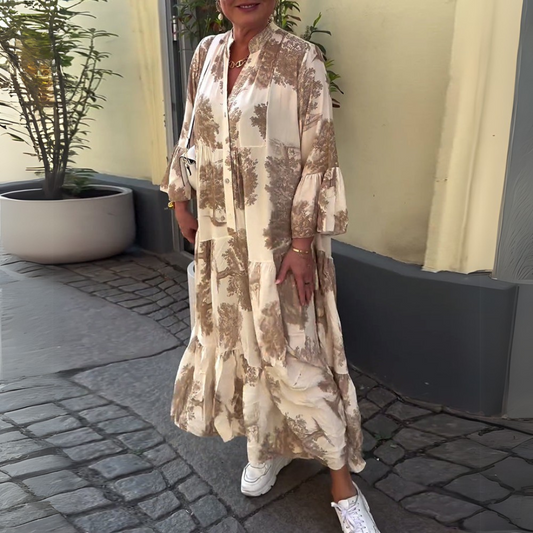 MERLA | ELEGANT DRESS WITH PRINT