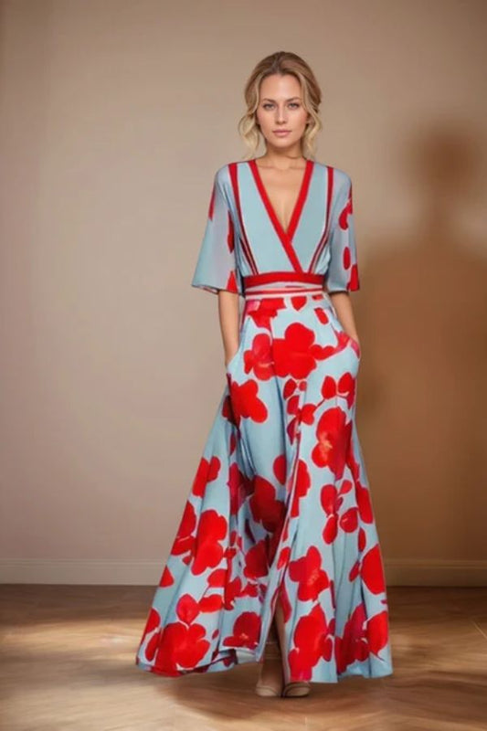 Isabella - Timeless Elegance Floral Dress