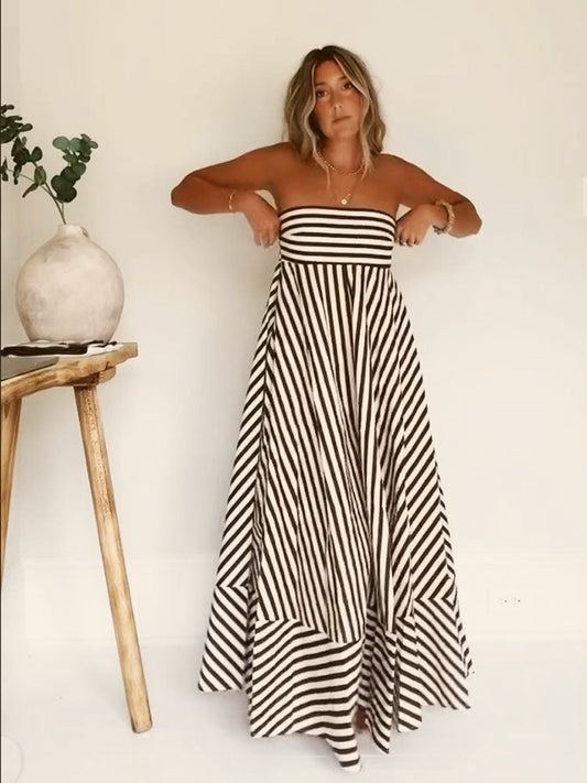 Damaris - Comfortable Stylish Ruched Maxi Dress