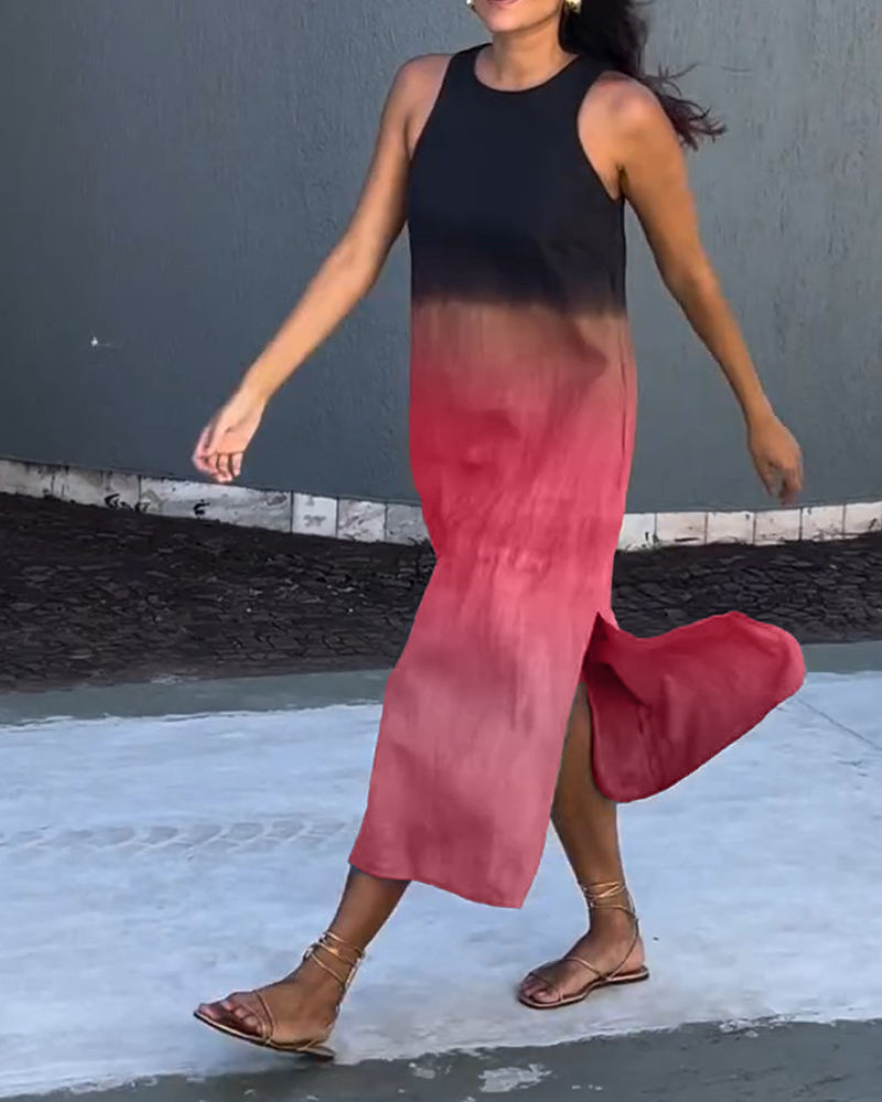 MARLENE | COSY SLEEVELESS DRESS