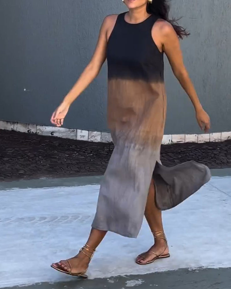 MARLENE | COSY SLEEVELESS DRESS