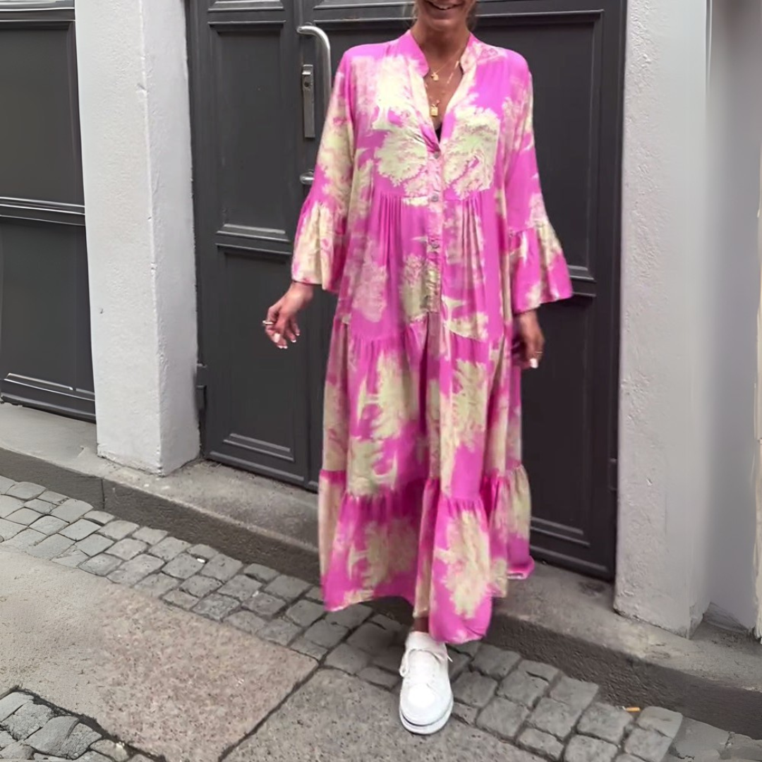 MERLA | ELEGANT DRESS WITH PRINT