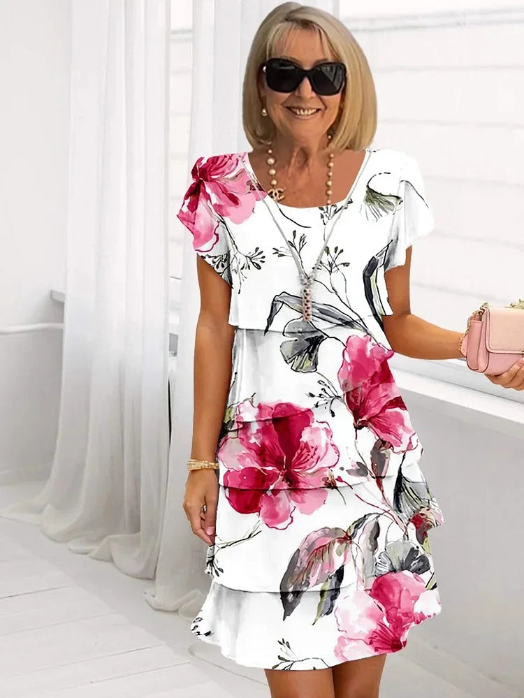 Paula™ - Bloom Ruffle Dress