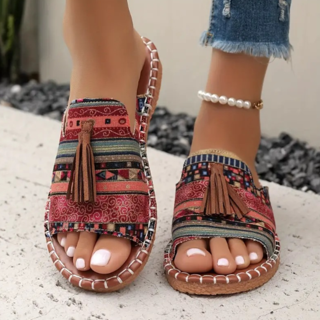 LIDIA | COMFORTABLE FLAT SANDALS