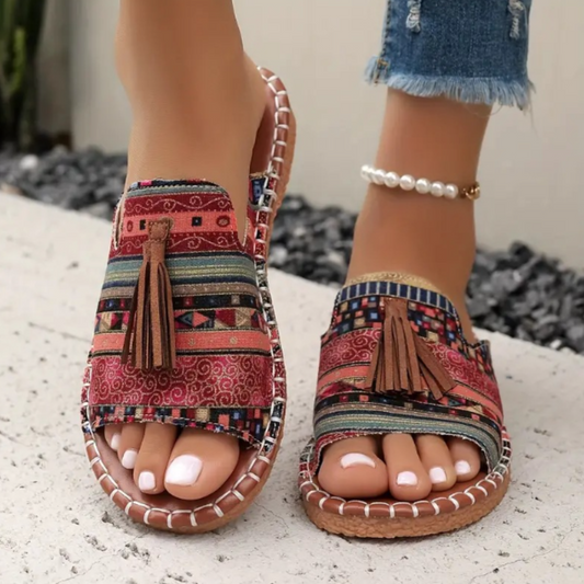 LIDIA | COMFORTABLE FLAT SANDALS