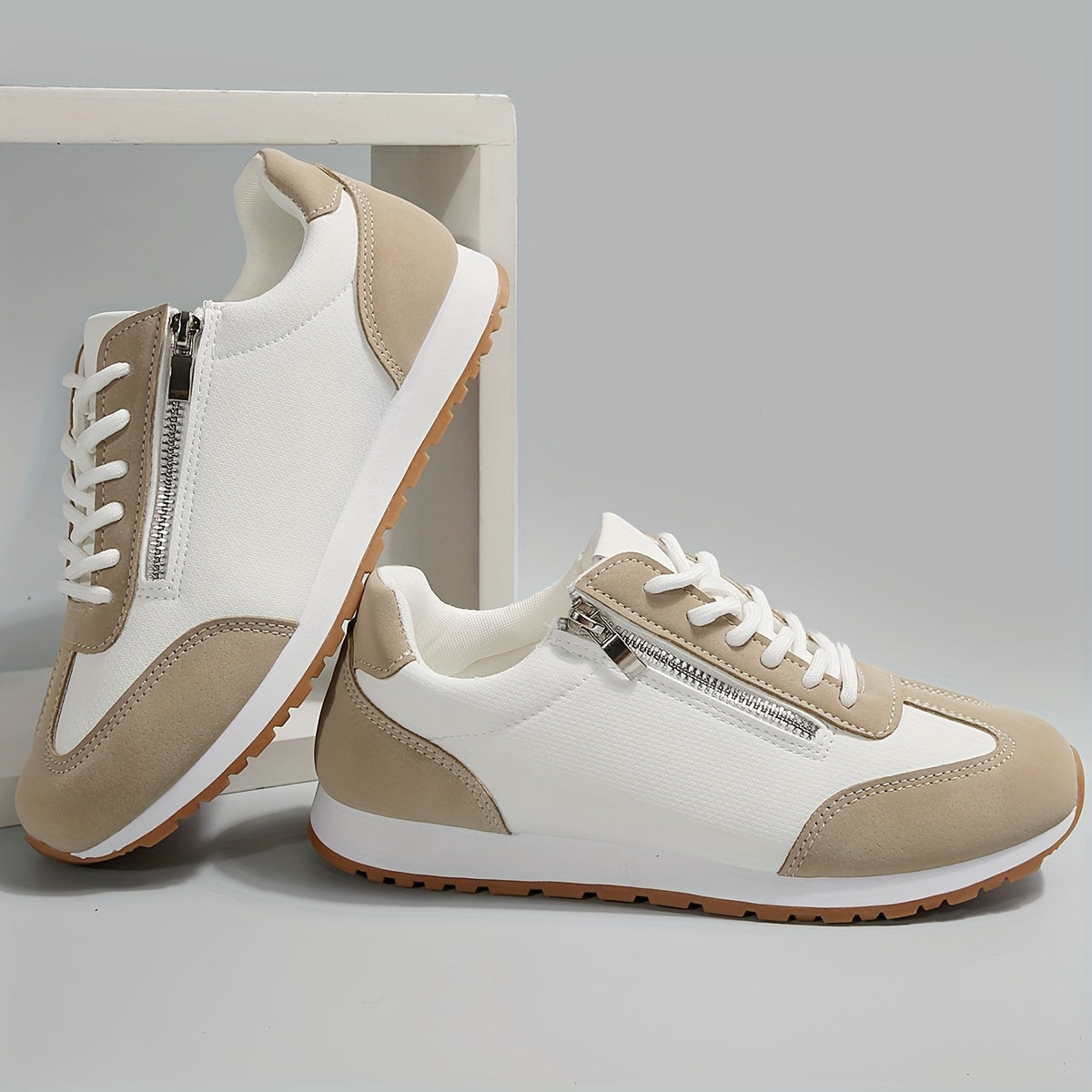 MARJAM | ELEGANT ORTHOPAEDIC SNEAKERS WITH ZIPPER