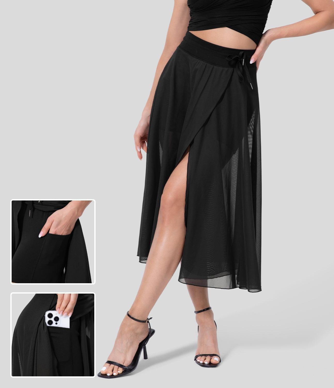 GENA | ELEGANT 2-IN-1 SKIRT