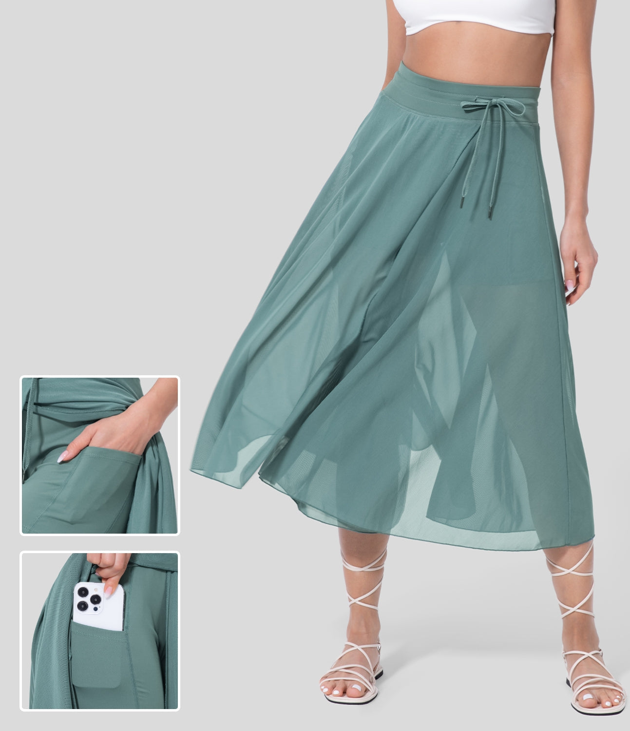 GENA | ELEGANT 2-IN-1 SKIRT