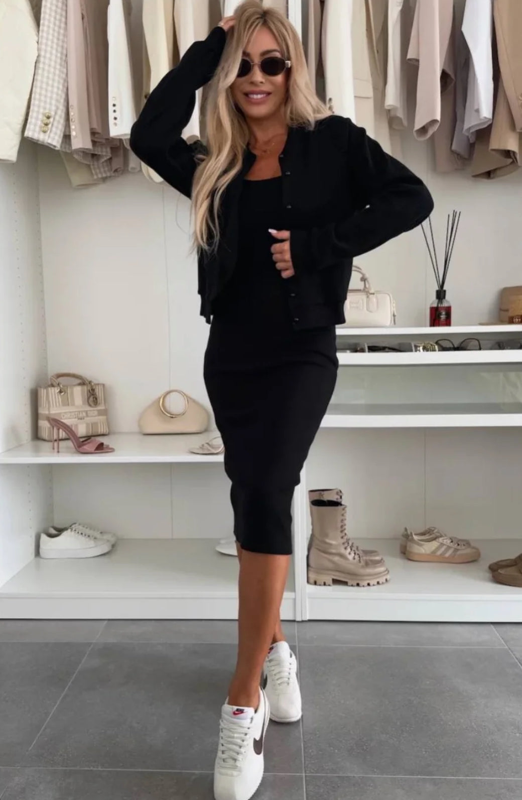 MANDY | MATCHING MIDI DRESS & JACKET SET