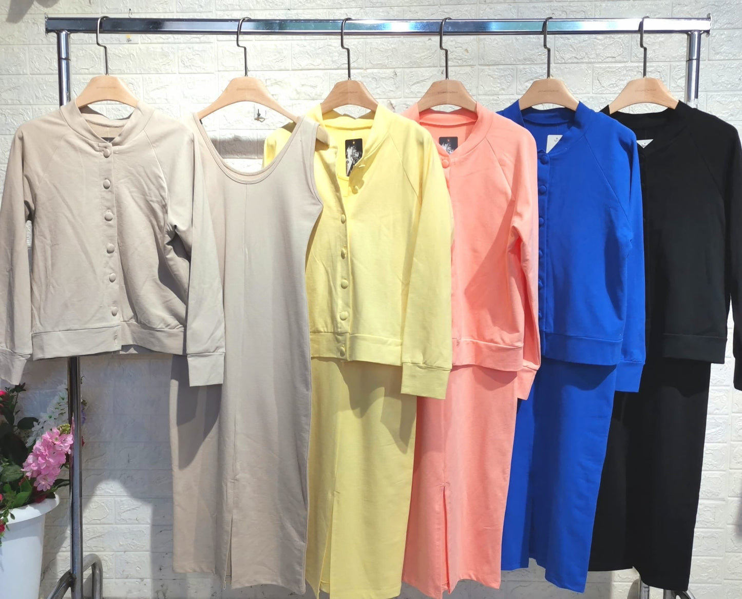 MANDY | MATCHING MIDI DRESS & JACKET SET