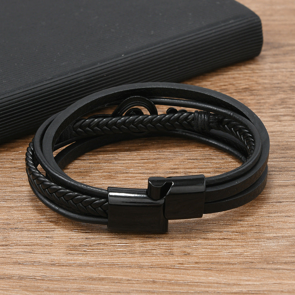 RHYTHM | LEATHER BRACELET FOR MUSIC LOVERS