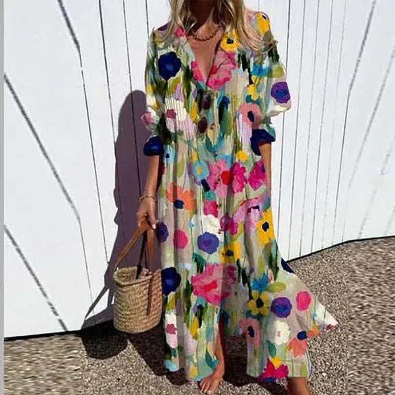 Janet | Luxury Boho Maxi Dress