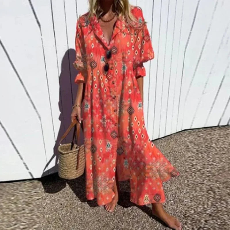 Janet | Luxury Boho Maxi Dress