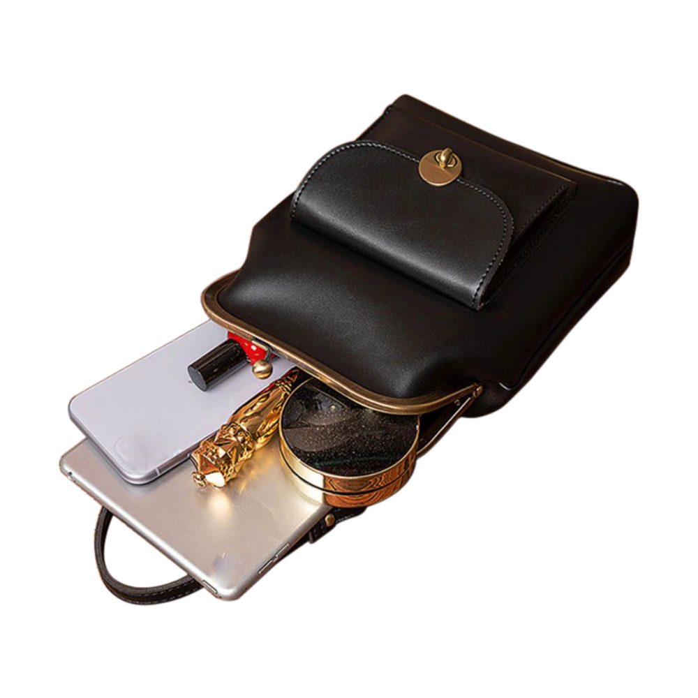 Vintage Kiss-Lock Bag - Clara’s Retro Chic Essential