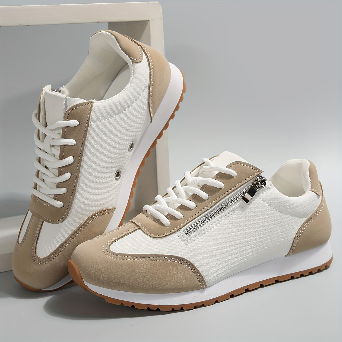 MARJAM | ELEGANT ORTHOPAEDIC SNEAKERS WITH ZIPPER