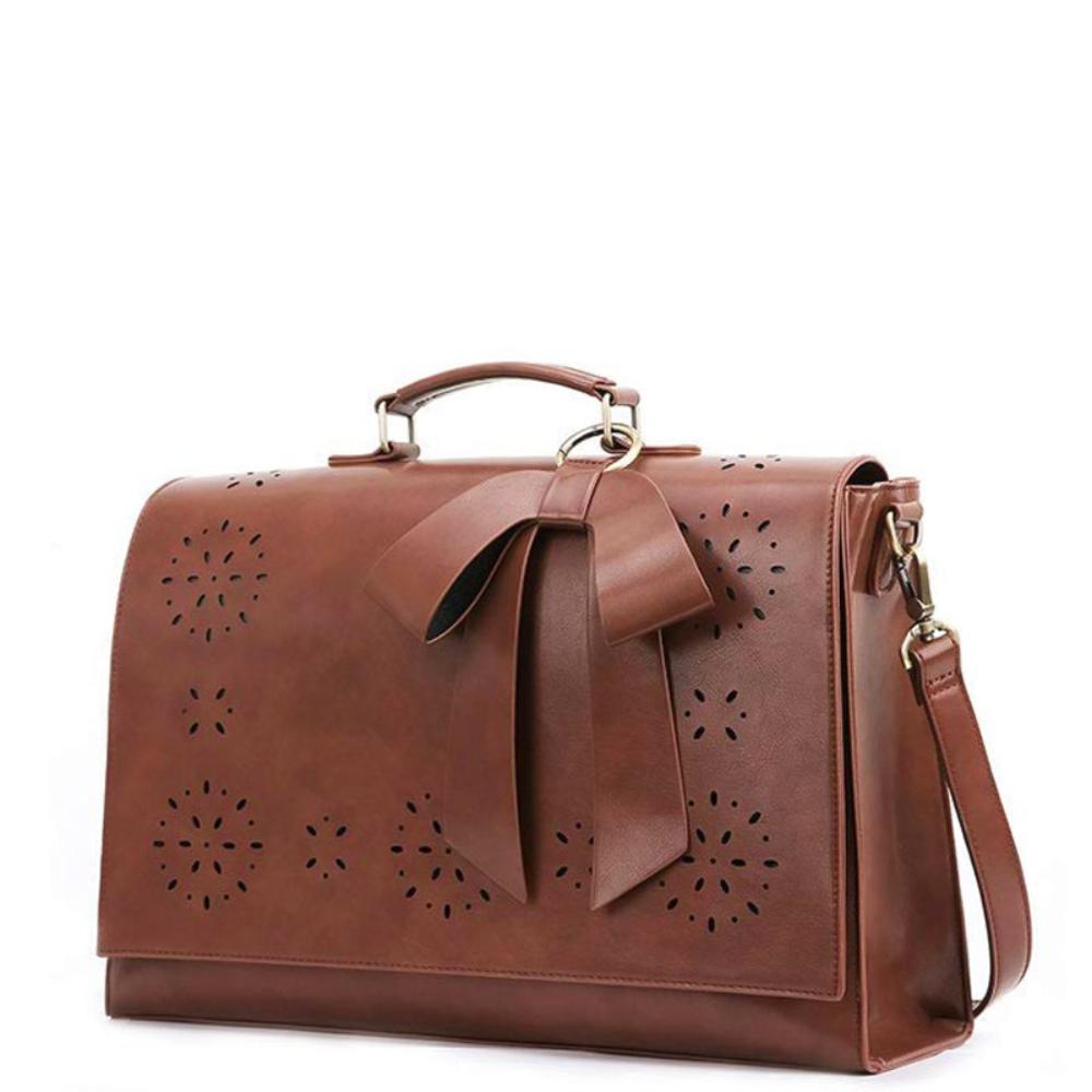 Clara’s Elegant Bow-Tie Satchel