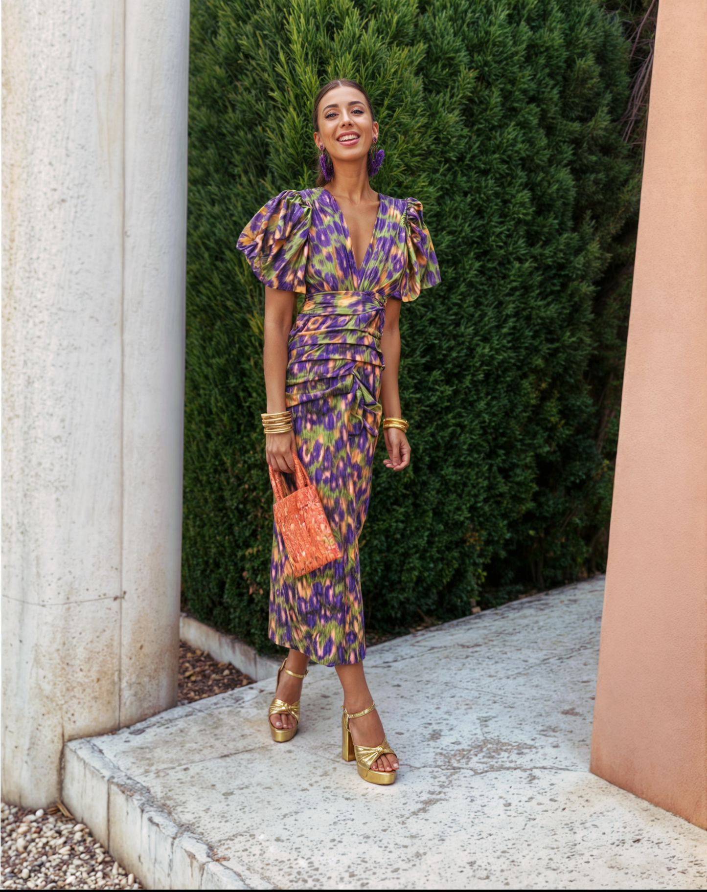 AMARA | LONG, COLOURFUL DRESS