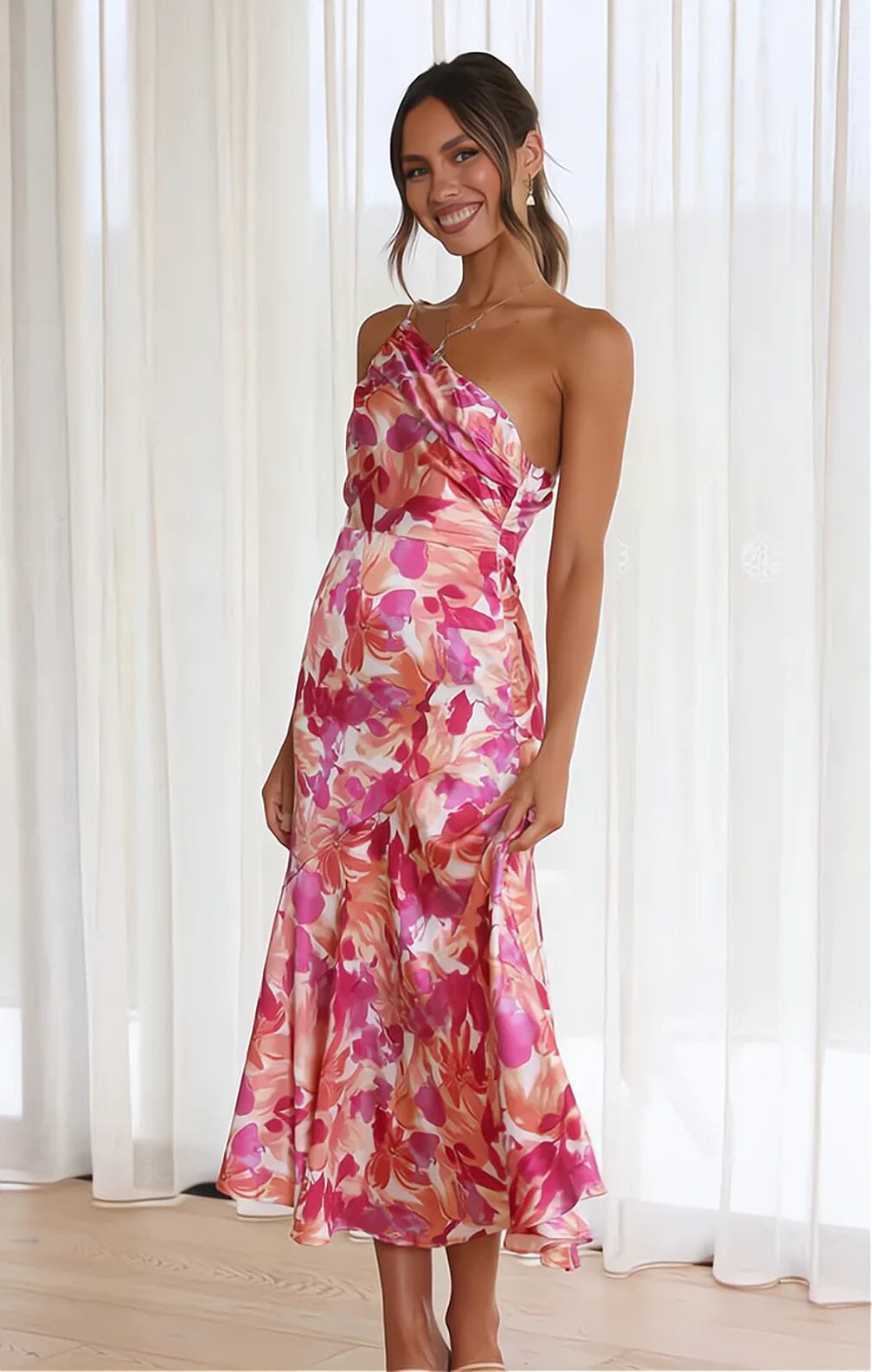 BELLA | ELEGANT AND COLOURFUL MAXI DRESS