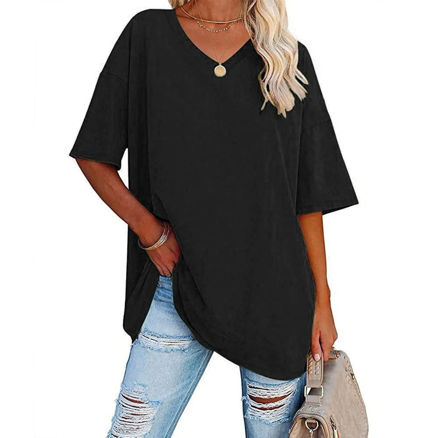 CLAIRE | ELEGANT OVERSIZED T-SHIRT