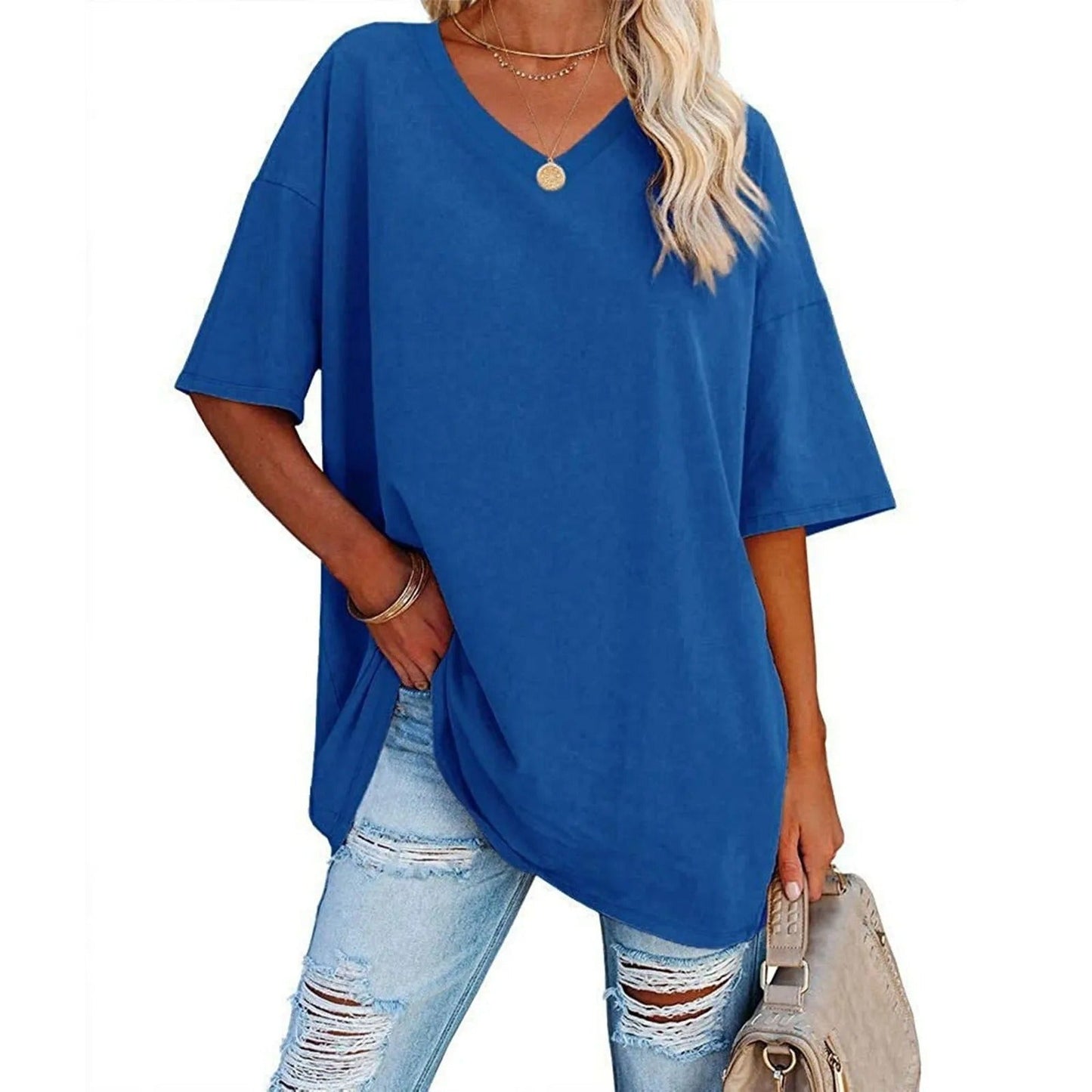 CLAIRE | ELEGANT OVERSIZED T-SHIRT