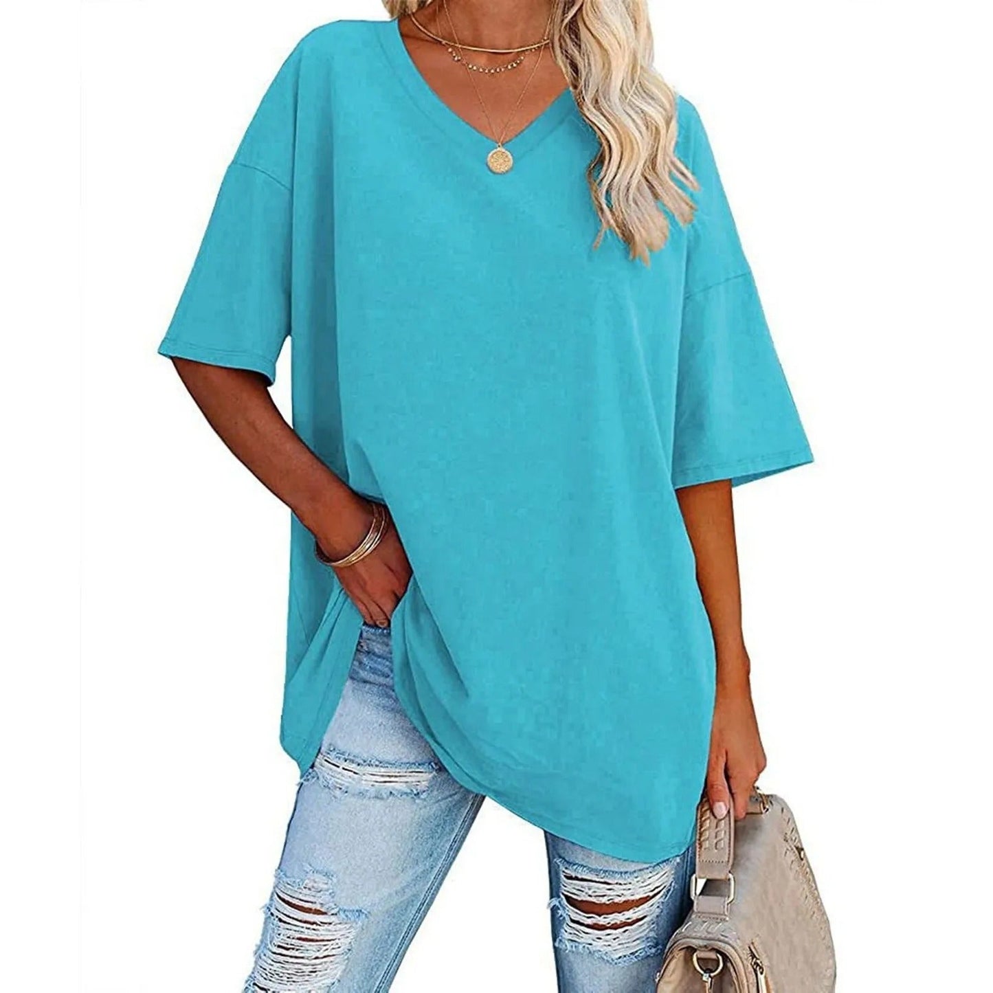 CLAIRE | ELEGANT OVERSIZED T-SHIRT