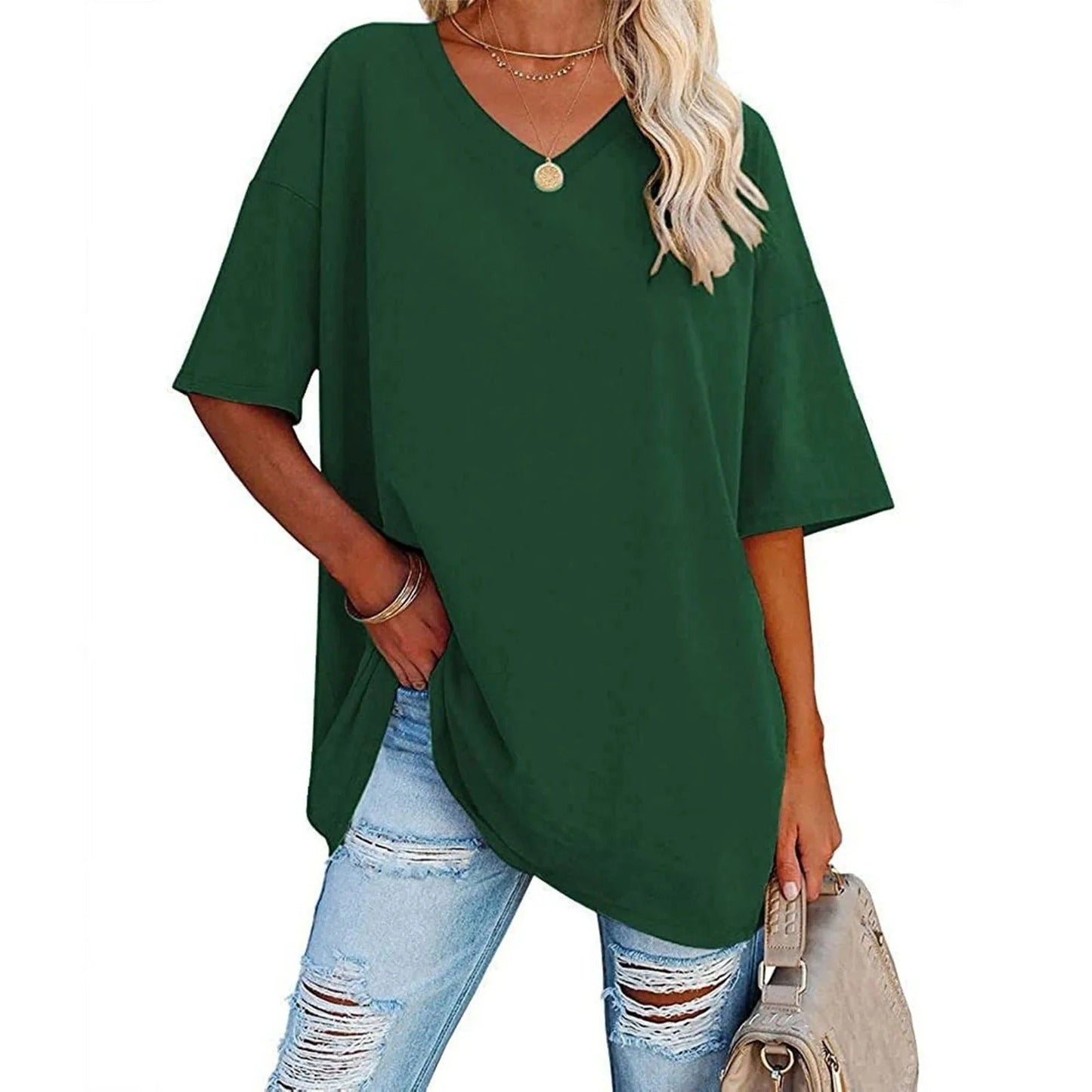CLAIRE | ELEGANT OVERSIZED T-SHIRT