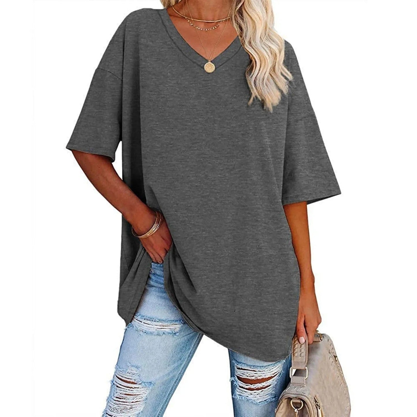 CLAIRE | ELEGANT OVERSIZED T-SHIRT