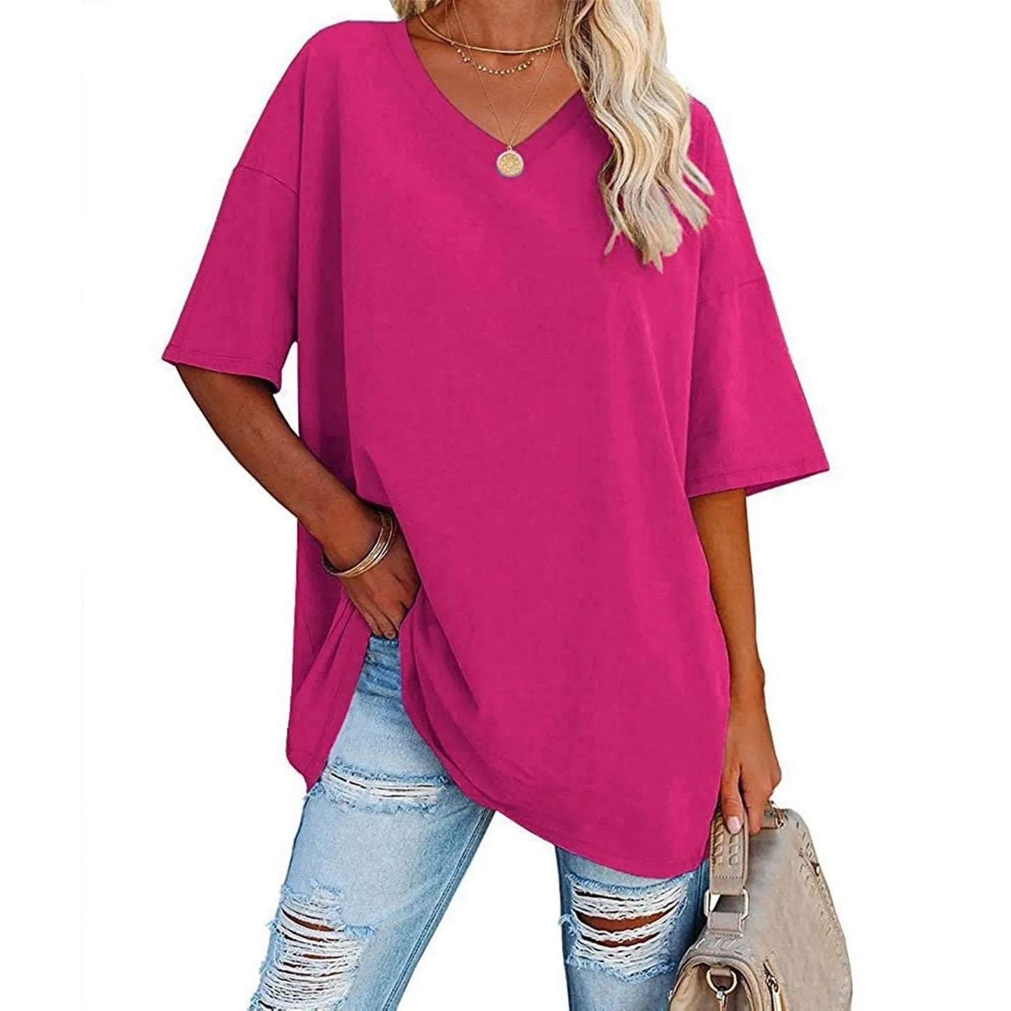 CLAIRE | ELEGANT OVERSIZED T-SHIRT