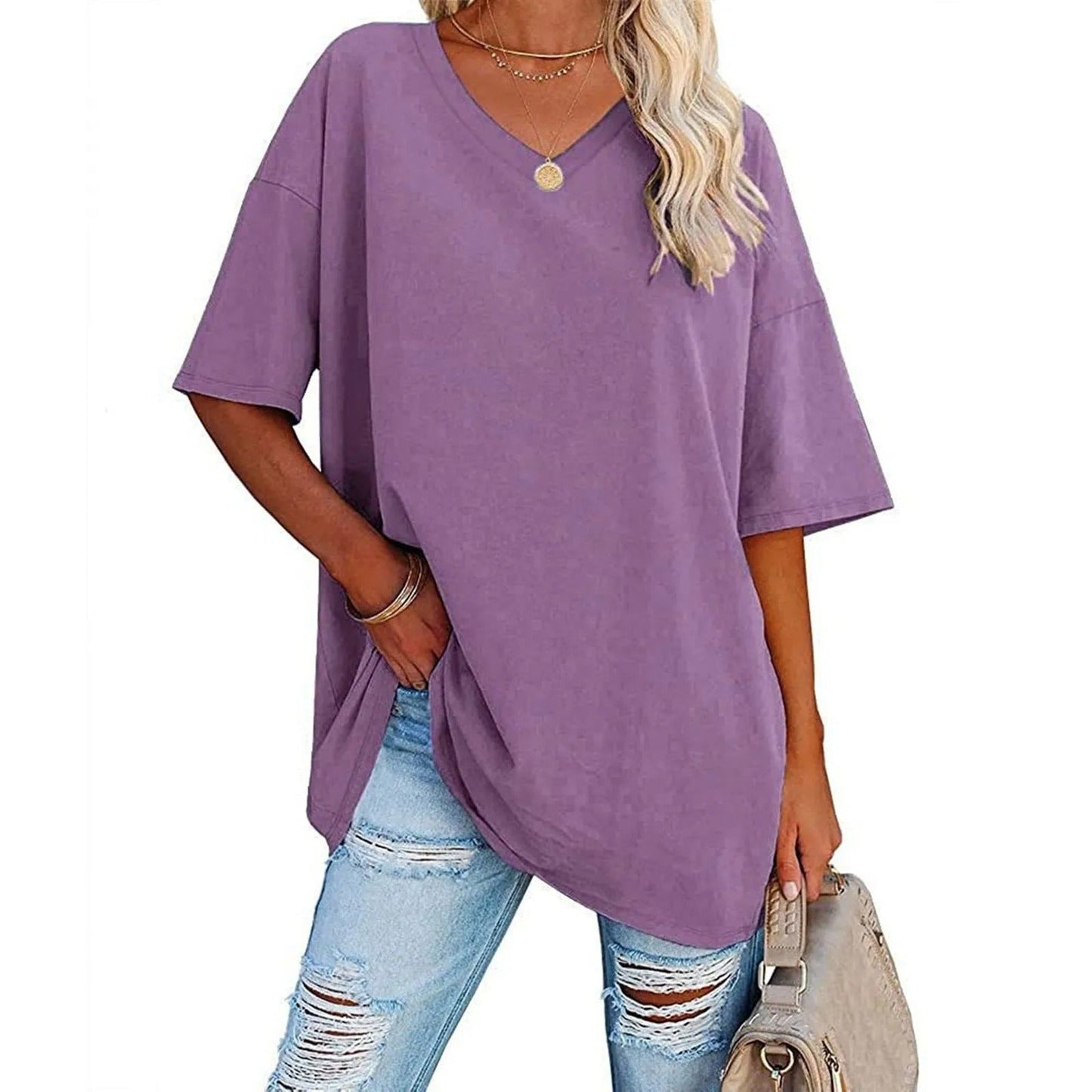 CLAIRE | ELEGANT OVERSIZED T-SHIRT