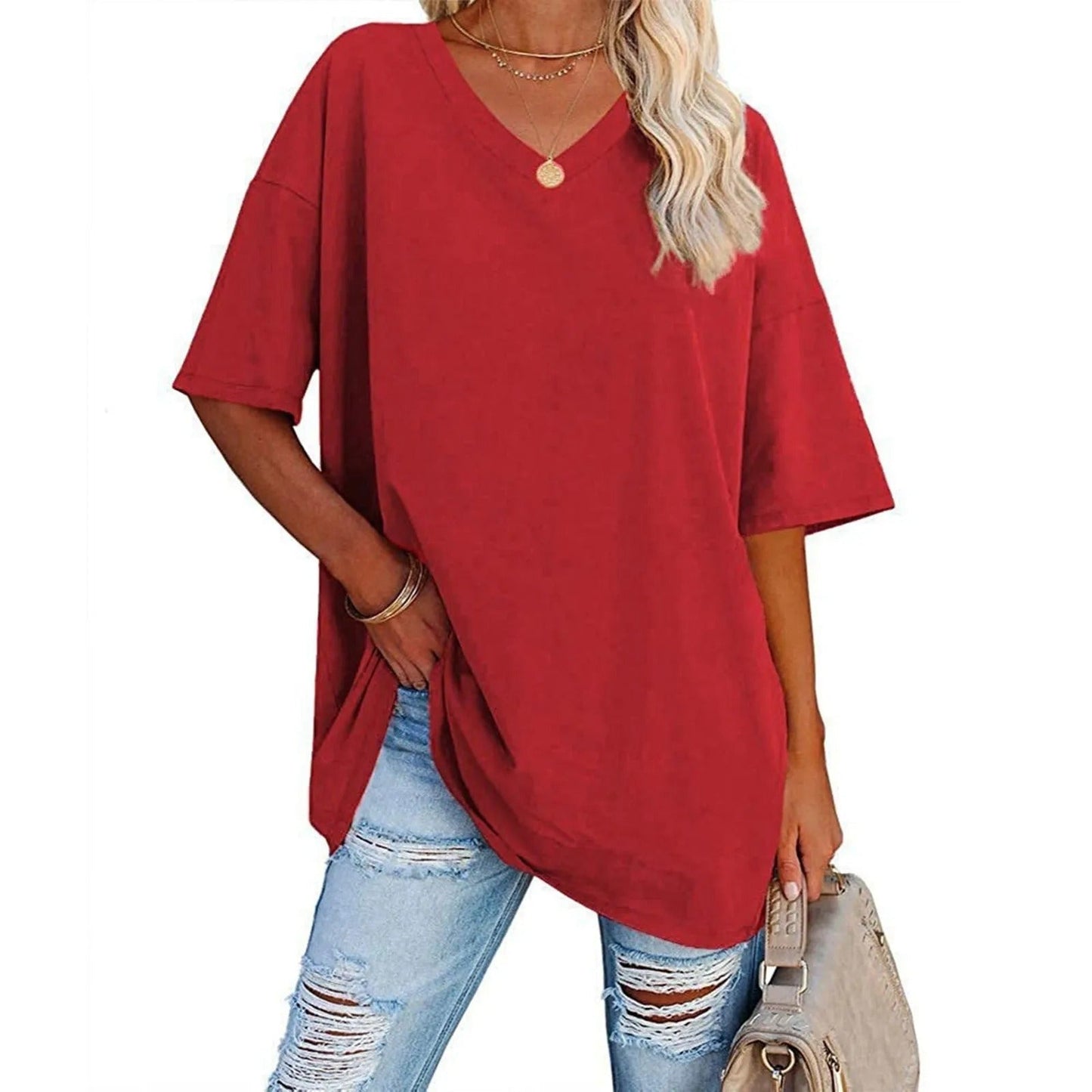CLAIRE | ELEGANT OVERSIZED T-SHIRT